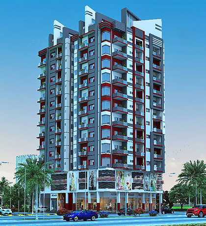 Square Towers by Al Ghafoor